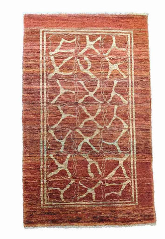 149 x 93 cm Red & Yellow Rug - Rugoutlet