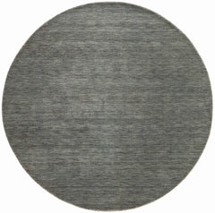 150x150 cm  n Wool Multicolor Rug-HLC200126, Dark Grey Round