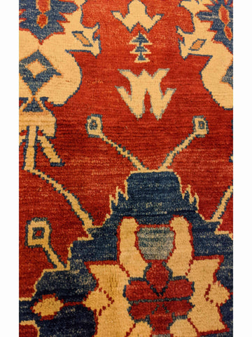 153 x 107 cm Kazak Red Rug - Rugoutlet