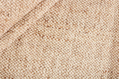 160x90 cm Jute & wool beige flat-weave Rug-200024WD - Rugoutlet