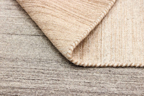 160x90 cm wool Cream brown & beige Kilim -HLD200106 - Rugoutlet