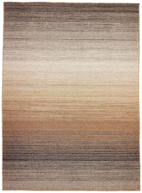 160x90 cm wool Cream brown & beige Kilim -HLD200106 - Rugoutlet