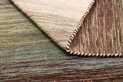 160x90 cm wool multicolour Rug-HLD200114, Green Multi - Rugoutlet