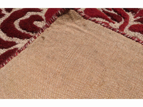 173 x 122 cm Hand tuffted Red Rug - Rugoutlet