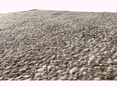 180 x 120 cm Shaggy Grey Rug - Rugoutlet