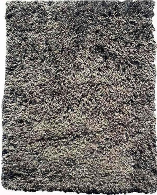 180 x 120 cm shaggy silk effect Grey Rug - Rugoutlet