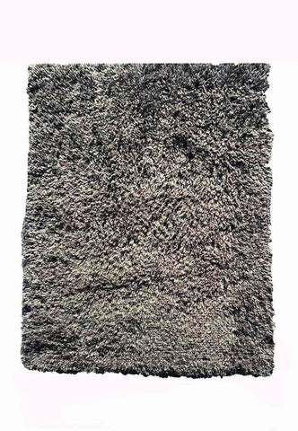 180 x 120 cm shaggy silk effect Grey Rug - Rugoutlet