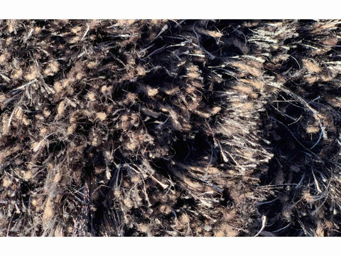 180 x 120 cm shaggy silk effect Grey Rug - Rugoutlet