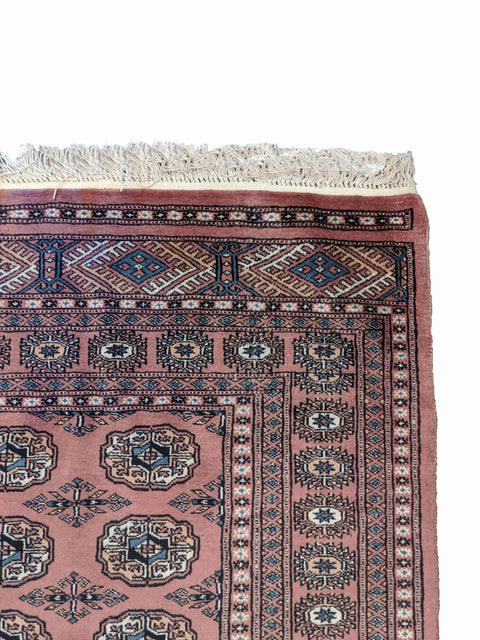 183 x 122 cm New Fine pakistan bukharah Brown Rug - Rugoutlet