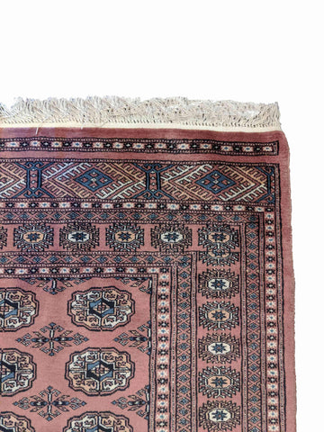 183 x 122 cm New Fine pakistan bukharah Brown Rug - Rugoutlet