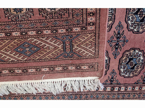 183 x 122 cm New Fine pakistan bukharah Brown Rug - Rugoutlet