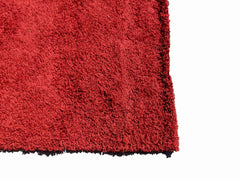 200 x 133 cm hand tufted shaggy Red Rug - Rugoutlet