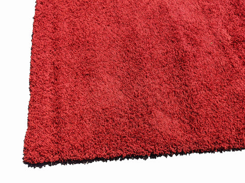 200 x 133 cm hand tufted shaggy Red Rug - Rugoutlet