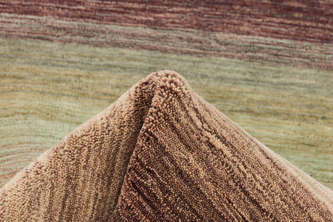 200x140 cm wool Beige Rug-HLC200114, Green Multi - Rugoutlet