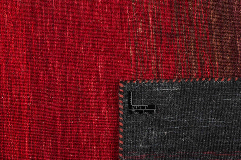 200x140 cm wool multicolour Rug-HLD180805, Black Red - Rugoutlet