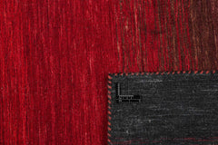 200x140 cm wool multicolour Rug-HLD180805, Black Red - Rugoutlet