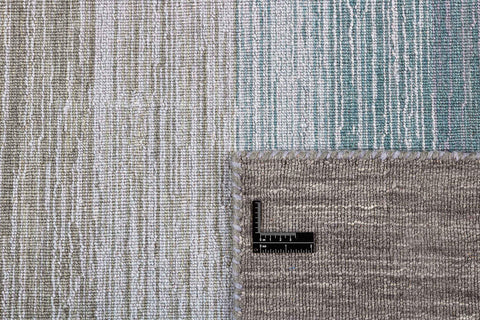 200x140 cm wool multicolour Rug-HLD181012 opt2, Grey Blue - Rugoutlet