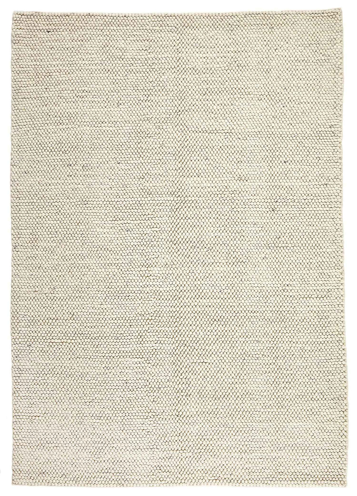 200x140 cm  Indian Wool Multicolor Rug-UD 780, Light Grey