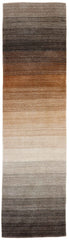 200x80 cm  Indian Wool Beige Rug-HLC200106, Natural Multi