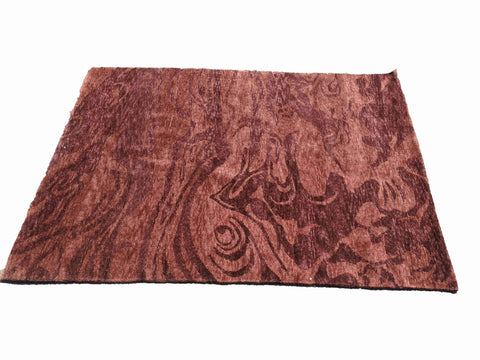 210 x 150 cm handmade Brown Rug - Rugoutlet