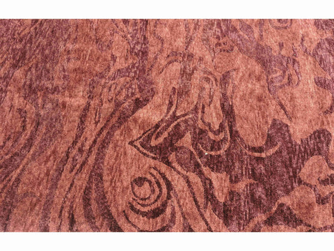 210 x 150 cm handmade Brown Rug - Rugoutlet