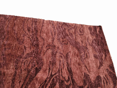210 x 150 cm handmade Brown Rug - Rugoutlet