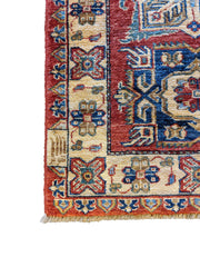 245 x 70 cm Kazak Orange Rug - Rugoutlet