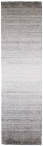 250x80 cm wool/Viscose Brown Rug-Marr?, Brown - Rugoutlet