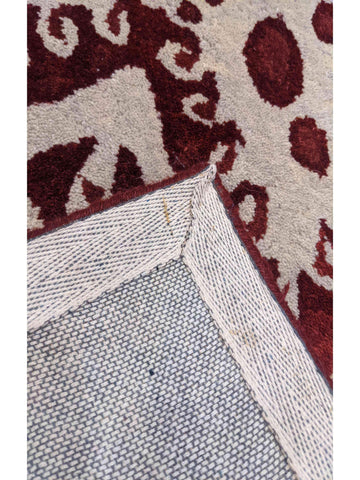 275 x 63 cm tuffted Magenta Rug - Rugoutlet