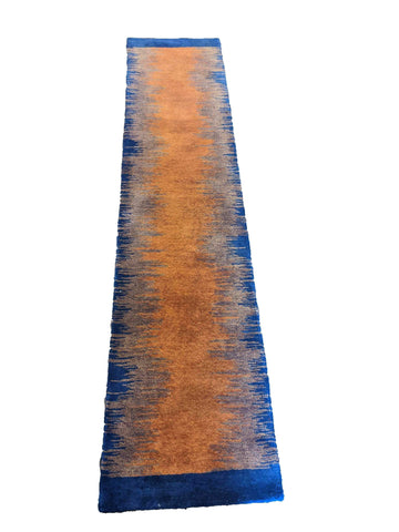 276 x 63 cm Contemporary master exclusive Yellow Rug - Rugoutlet