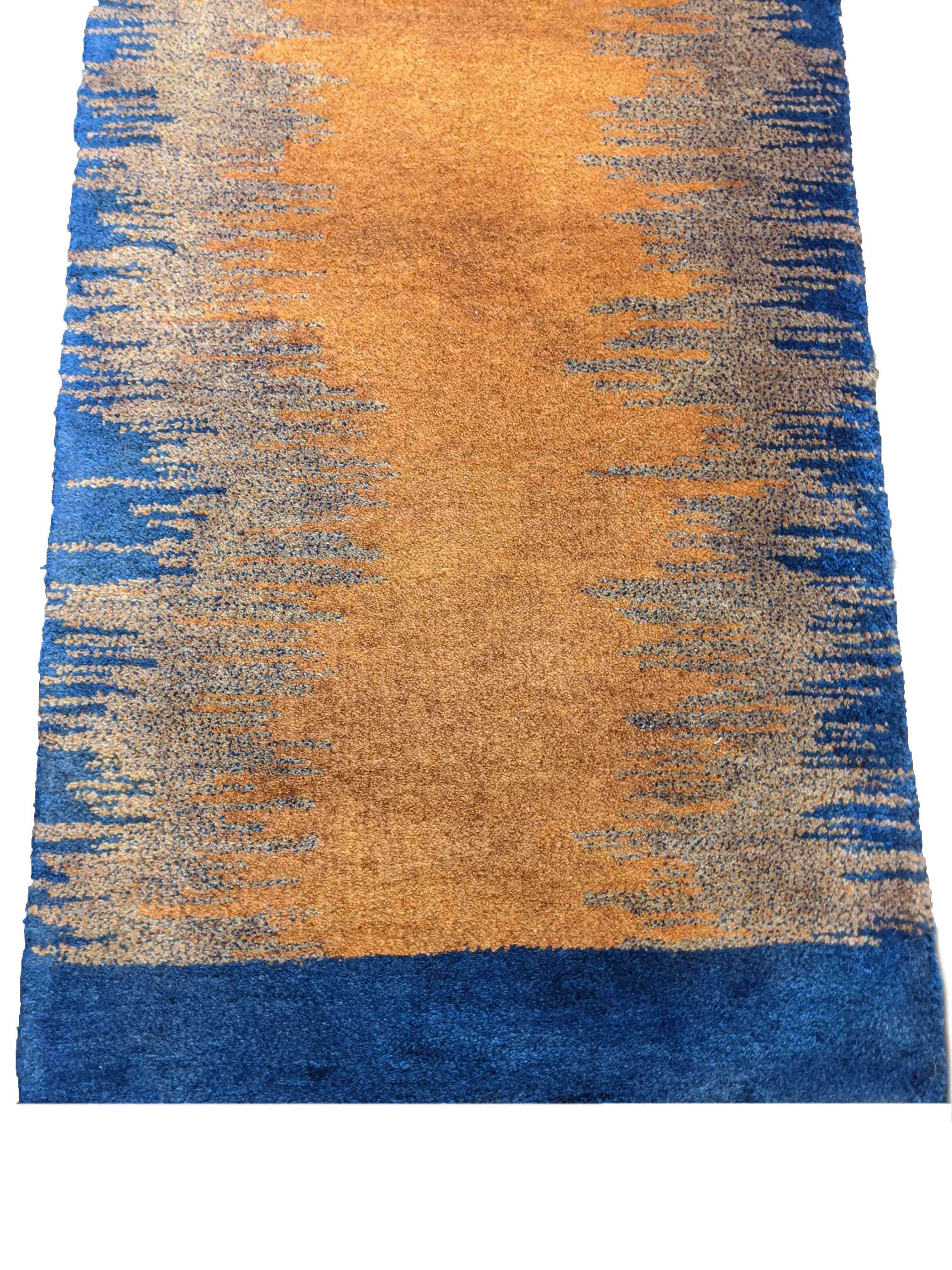 276 x 63 cm Contemporary master exclusive Yellow Rug - Rugmaster