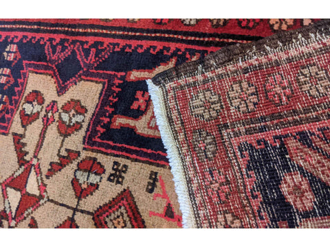 287 x 79 cm Karajeh Red Rug - Rugoutlet