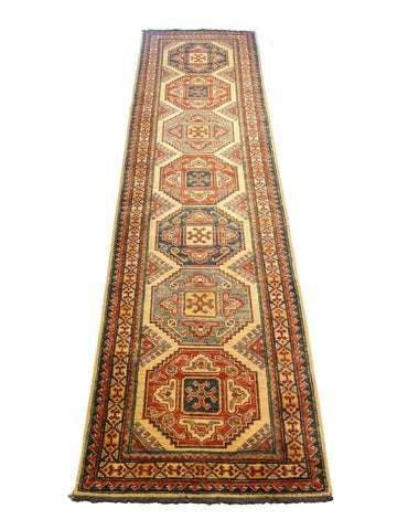 288 x 80 cm Kazak Red Rug - Rugoutlet