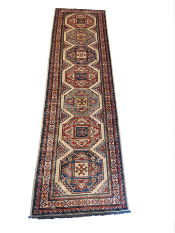 288 x 80 cm Kazak Red Rug - Rugoutlet
