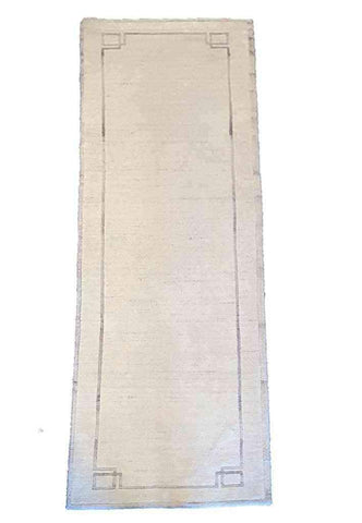296 x 81 cm Beige Runner Rug - Rugoutlet