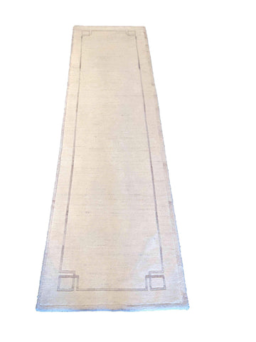 296 x 81 cm Beige Runner Rug - Rugoutlet
