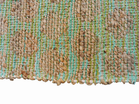 300 x 240 cm Green & Beige Large Rug - Rugoutlet