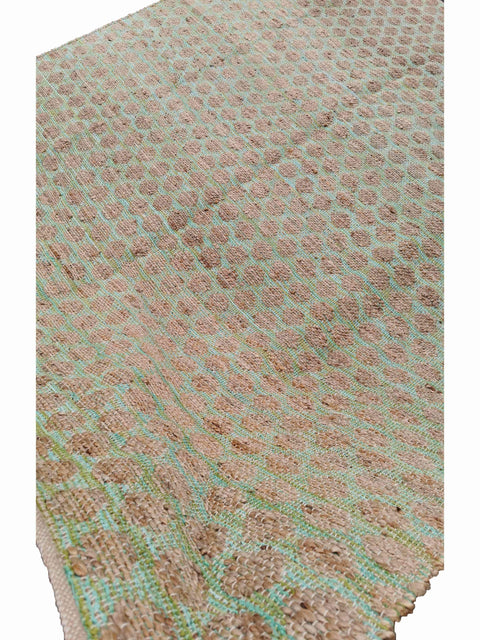300 x 240 cm Green & Beige Large Rug - Rugoutlet