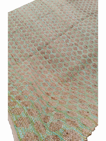 300 x 240 cm Green & Beige Large Rug - Rugoutlet