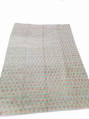 300 x 240 cm Green & Beige Large Rug - Rugoutlet