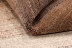 300x250 cm  Indian Wool Beige Rug-6029, Grey Blue