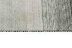 300x200 cm Indian Wool Beige Rug-6029, Natural Grey - Rugmaster