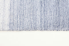 300 x 300 cm Indian Wool/Viscose Blue Rug-Gris, Grey - Rugmaster