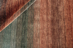 300 x 300 cm Indian Wool Blue Rug-Gris, Grey - Rugmaster