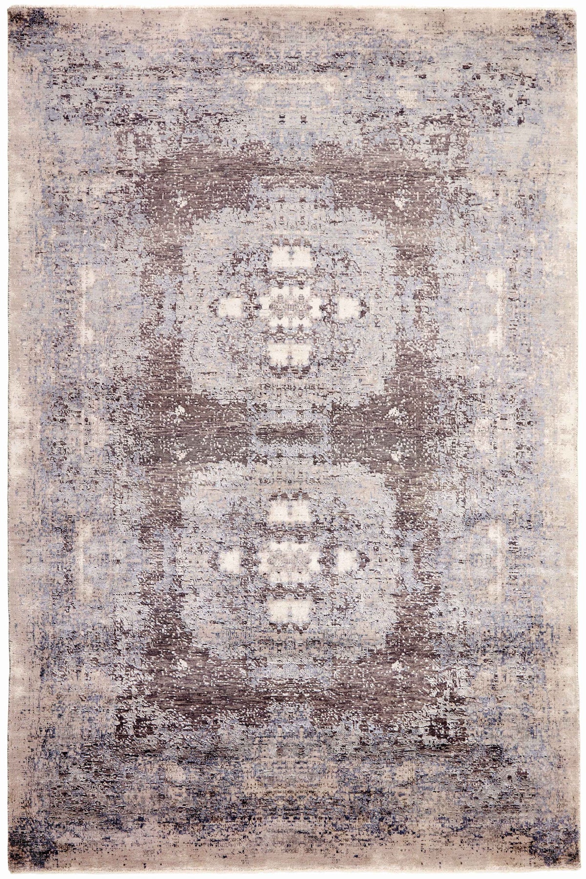 301x247 cm Indian Wool/Viscose Multicolor Rug-840234 - Rugmaster