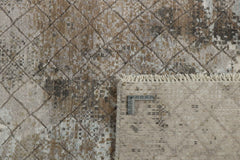 307x247 cm wool/Viscose Beige Rug-840214 - Rugoutlet