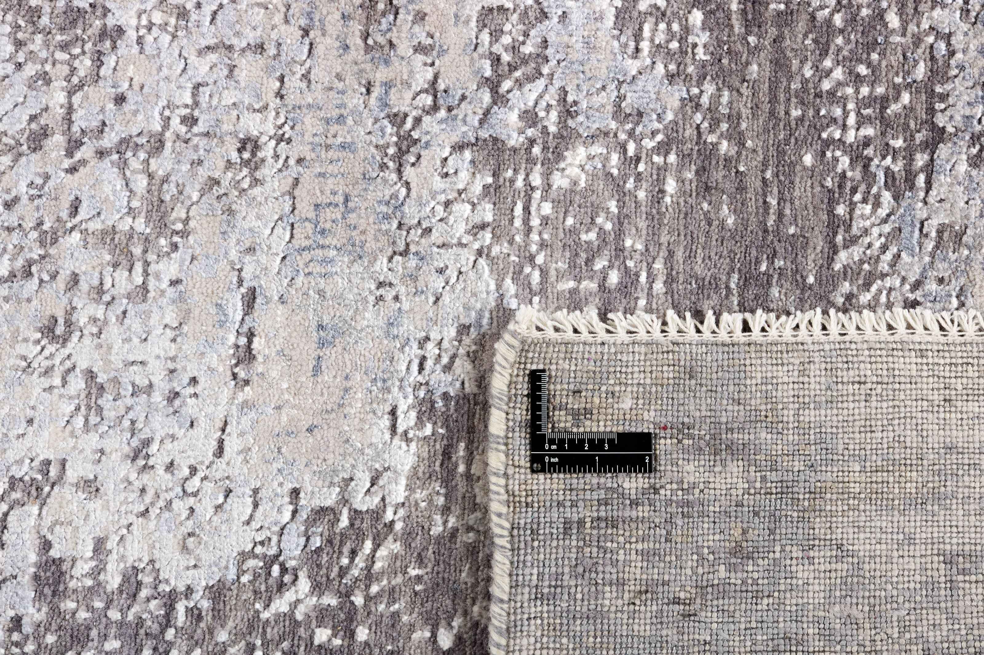 307x247 cm Indian Wool/Viscose Multicolor Rug-840395 - Rugmaster