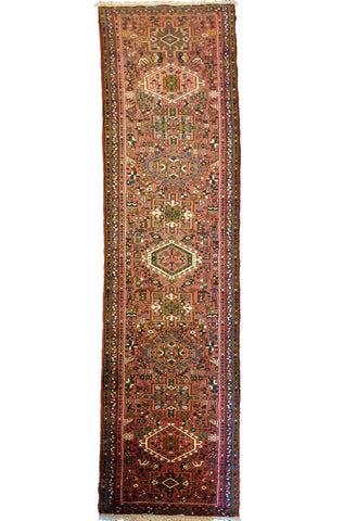 322 x 75 cm Karajeh Red Rug - Rugoutlet