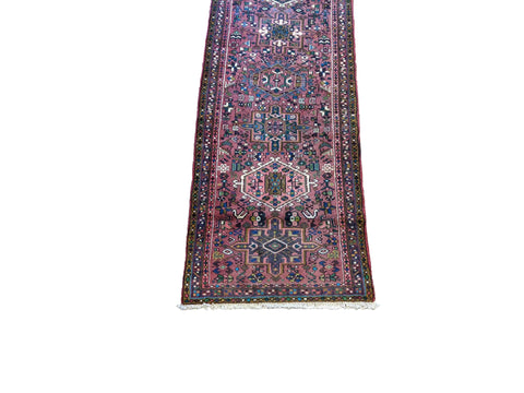 322 x 75 cm Karajeh Red Rug - Rugoutlet