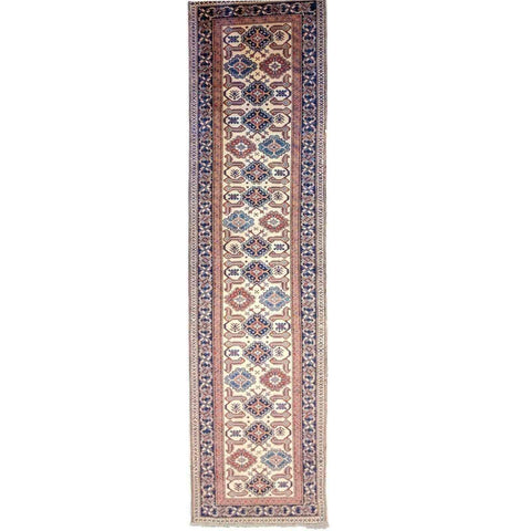 334 x 84 cm Kazak Yellow Rug - Rugoutlet